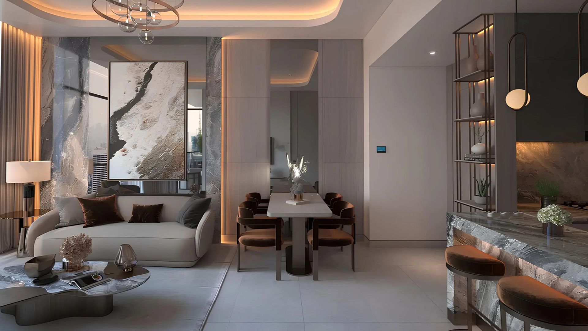 Fully Furnished | Near Sheikh Zayed Road | Balcony 2