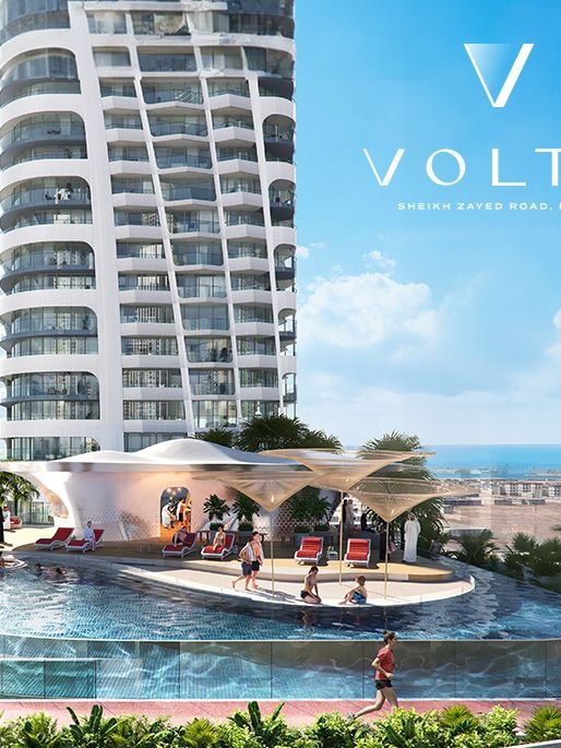 Burj Khalifa View | 1BR | Vacant | Volta Tower 2