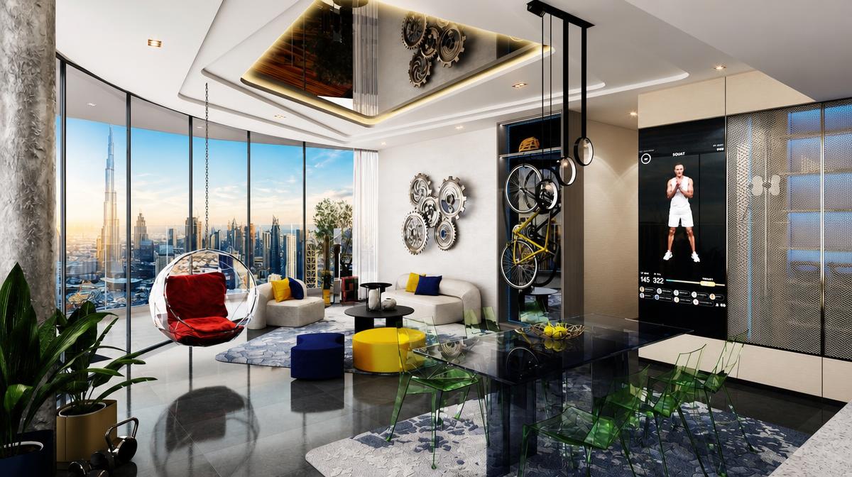 Burj Khalifa View | 1BR | Vacant | Volta Tower