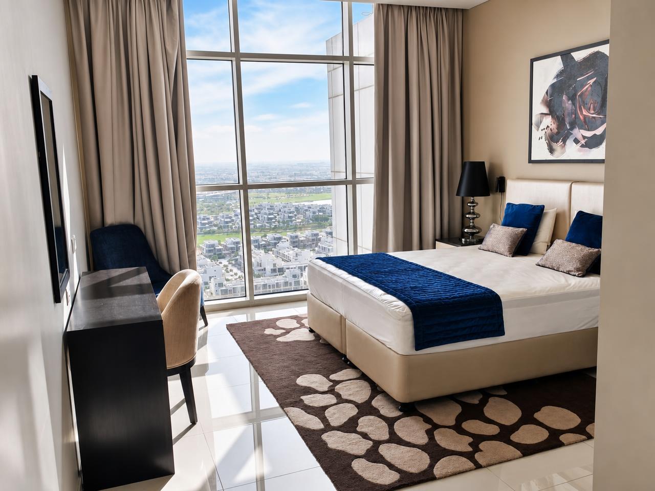 Vacant | Golf View | 1BR | Damac Hills 3