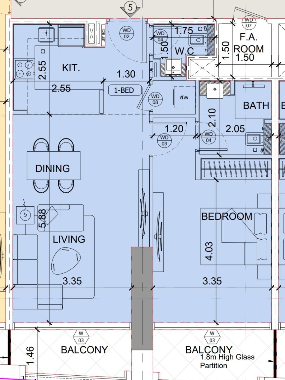 Vacant | 1BR Apartment | Waterfront View 2
