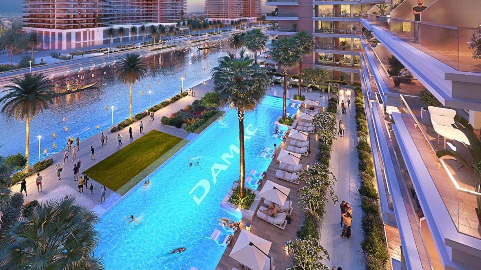 Vacant | Canal View | 1BR | Damac Riverside IVY