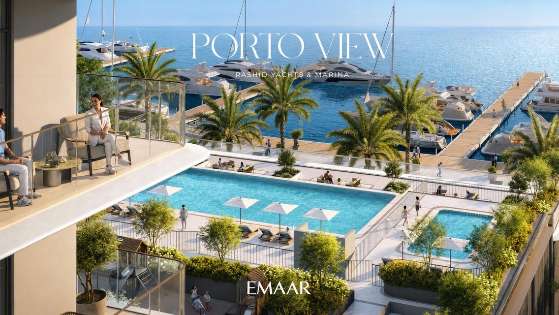 Vacant | Sea View | 2BR | Porto View 3