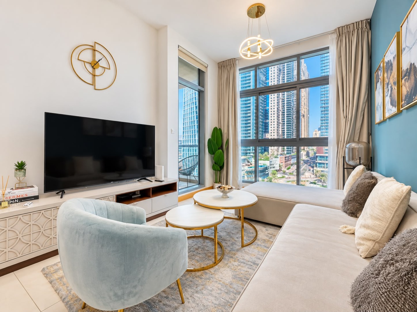 Nicely Furnished | Full Marina View | Vacant Nov 2