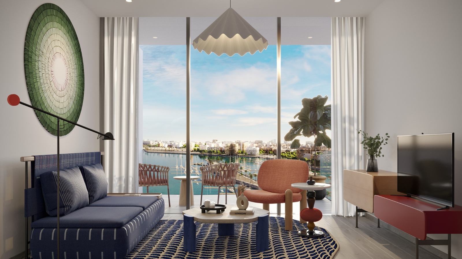 Nearly Ready | High Floor | Marina & Sea View | 1B 2