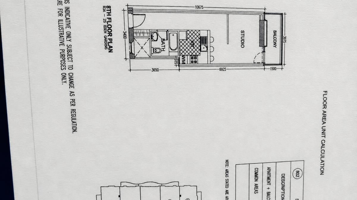 Vacant Studio | Lake View | Eden Garden
